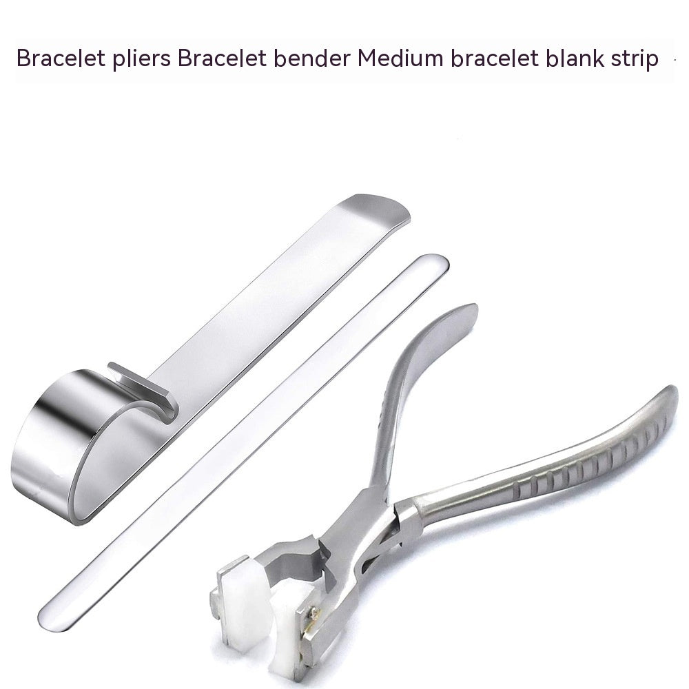 Simple Metal Bracelet Bender DIY Jewelry Gold Tools