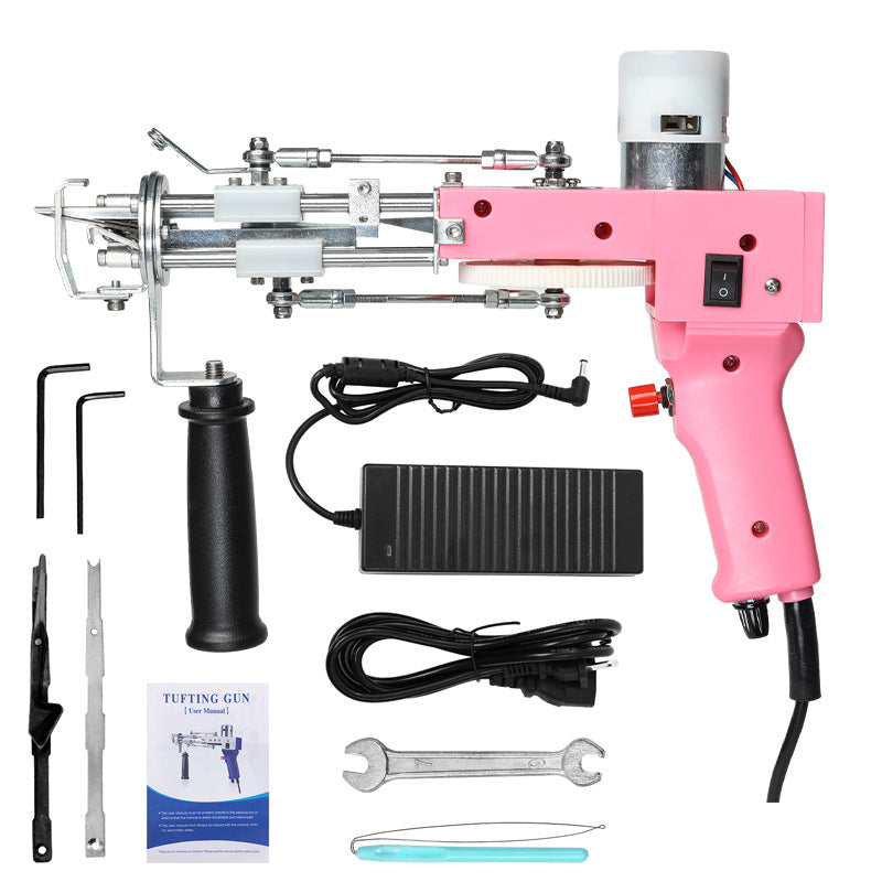 Electric Carpet Weaving Cut Velvet Two-in-onePiquada Electric Gun